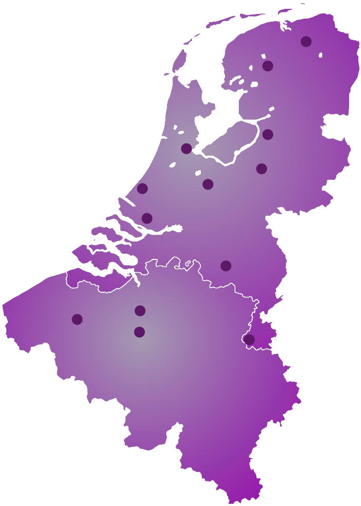 Locaties van BVT